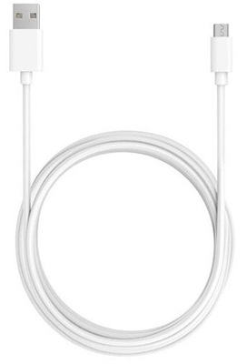 Kabel Usb - Micro Usb 1 Metr Biały Fast Charge