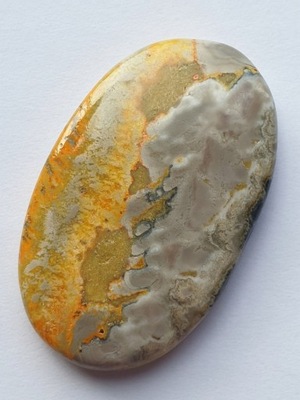 Jaspis trzmieli kaboszon ~4,8x3,0 cm nr 22