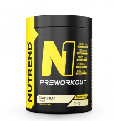 NUTREND N1 PRE WORKOUT 510 GRAPEFRUIT