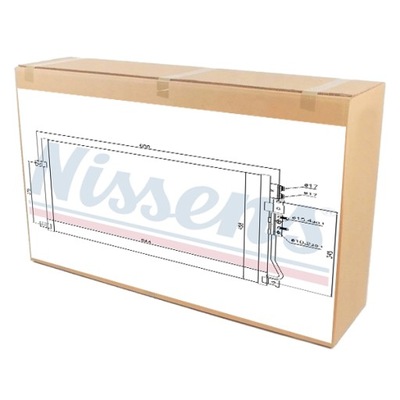 Радиатор кондиционера jeep commander 4.7 v8 5.7 фото №1