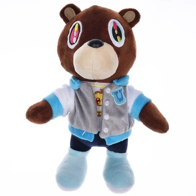 26CM Kanye Teddy Bear Plush Toy Cartoon Bear Dolls