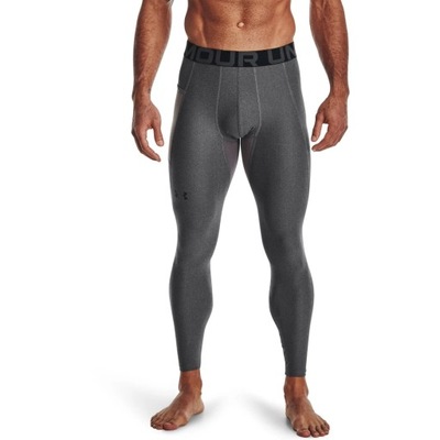 MĘSKIE LEGGINSY KOMPRESYJNE SZARE Under Armour M