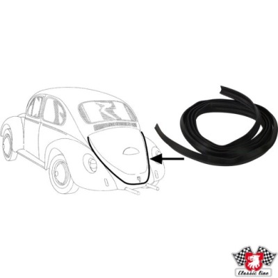 Vw garbus прокладка капот фото №1