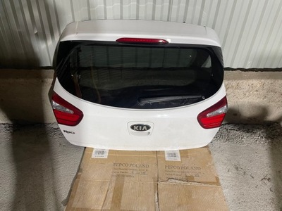 Kia rio 11-17 кришка багажника багажника білий фото №1