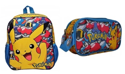 Zestaw Pokemon Plecak i Piórnik