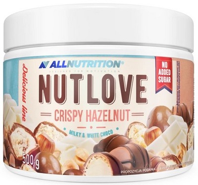 Krem Orzechowy Allnutrition Crispy Hazelnut 500 g Nutlove