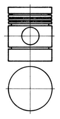 JUEGO DE REPARACIÓN PISTONES / CASQUILLOS CYLINDROWE KOLBENSCHMIDT 91130967  