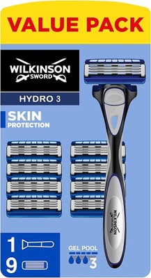 Wilkinson Hydro 3 Skin Protection 9-pack imp. UK