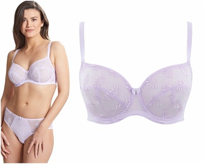 90J Panache Tango lilac balconnet biustonosz soft