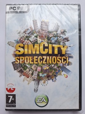 SimCity Sim City Społeczności PL Pc Nowy Folia