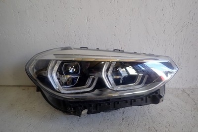 Лампа правая правый full led bmw x3 g01 x4 g02 фото №1