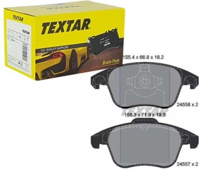 Textar тормозные колодки тормозные перед 2455801 фото №1