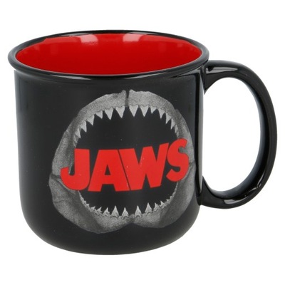 Kubek ceramiczny w pudełku 400ml JAWS SZCZĘKI