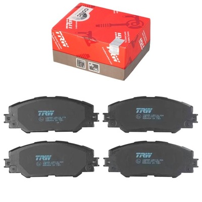 Тормозные колодки ham. toyota p. rav4 iii 06- trw фото №1