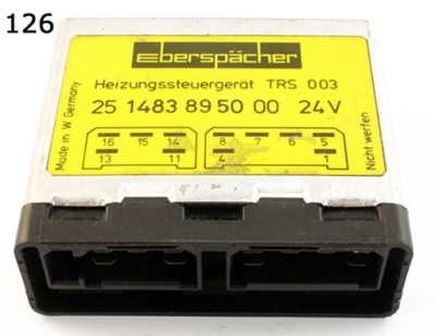 Блок керування eberspacher trs 003 24v 251483895000 фото №1