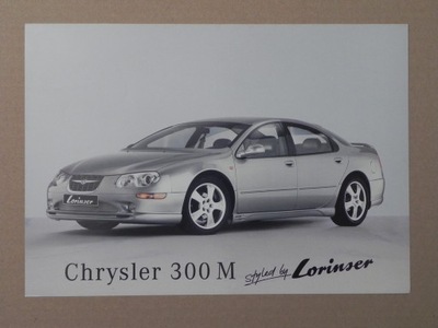 Prospekt - CHRYSLER 300 M - LORINSER - 199? r