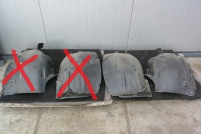 Подкрылок левая правое перед mercedes gl x164 lift фото №1