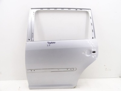 Vw touran i 03- дверь левый задняя la7w фото №1