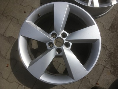 1 PIEZAS ALUMINIO SKODA FABIA 5J 17'' ET46 7J 5X100  