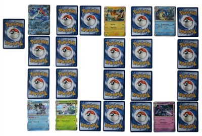 ORYGINALNE KARTY POKEMON 100 SZTUK