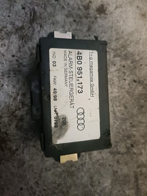 AUDI A3 8L MÓDULO UNIDAD DE CONTROL ALARMA 4B0951173  