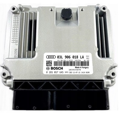 KOMPIUTERIS ECU AUDI A6 03L906018LA 0281017645 IMMO OFF 