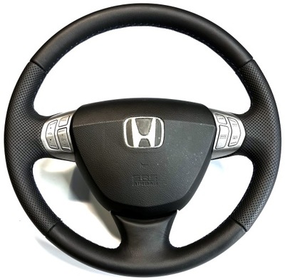 FORRO AL VOLANTE HONDA FR-V FRV CUERO  