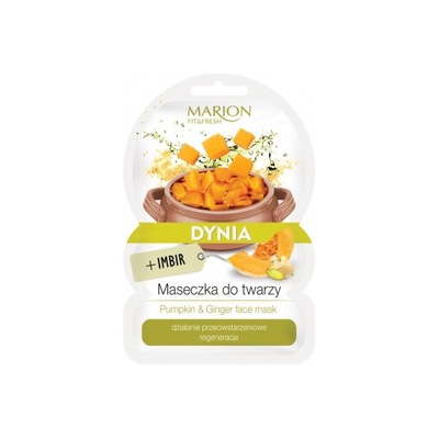 Marion Fit Fresh Face Mask maseczka dynia