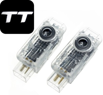 DIOPARA LUMINOSO LED PROJECTOR TT LOGOTIPO PARA AUDI TT TT RS A6 A8 Q3 Q5  