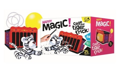 Happy Magic magiczne sztuczki Tygrysek klatka