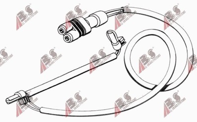 ДАТЧИК KLOCK. ТОРМОЗНОЙ PORSCHE BOXSTER 96- ЗАД