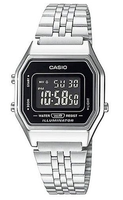 ZEGAREK DAMSKI CASIO COLLECTION RETRO LA680WA-1BDF