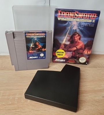 IRON SWORD WIZARDS WARRIORS II 2 - NINTENDO NES PAL A PUDEŁKO