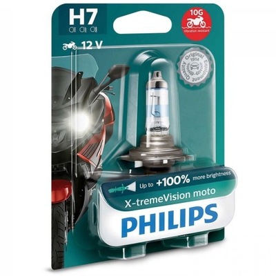 Żarówka PHILIPS X-tremeVision Moto H7 55W +130%