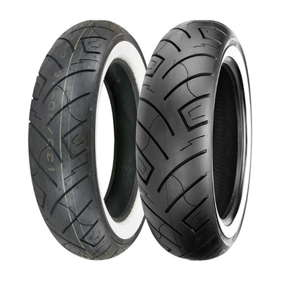 SHINKO 777 130/60B19 + 180/65B16 WW BLANCO PAS , 2023R. + 2024R.  