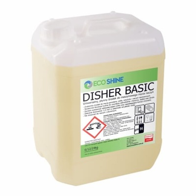 DISHER BASIC 12kg - Płyn myjący do zmywarki uniwer