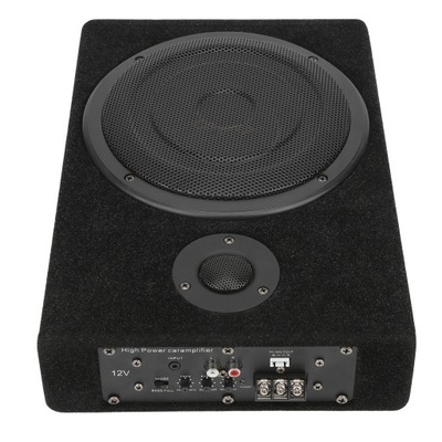 8IN SUBWOOFER PARA SIEDZENIEM POTENCIA REFORZADOR  