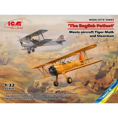 Tiger Moth and Stearman from The English Patient 1:32 ICM 32053