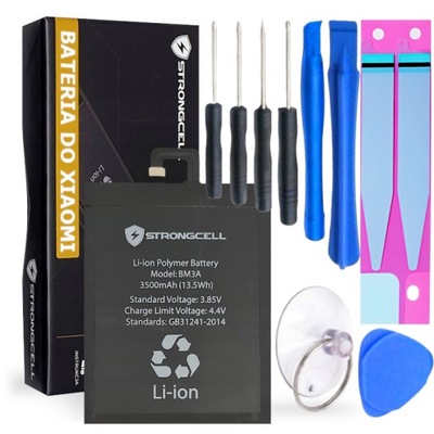 Bateria STRONGCELL BM3A do XIAOMI MI NOTE 3
