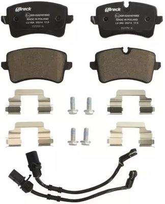 BRECK PADS BRAKE 25214 00 554 10  