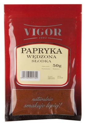 Papryka wędzona słodka 50g VIGOR 1702 B