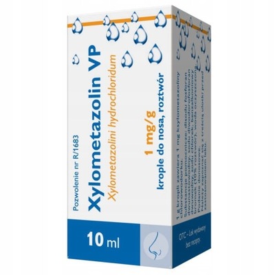 Xylometazolin VP 1 mg/ml krople do nosa 10 ml