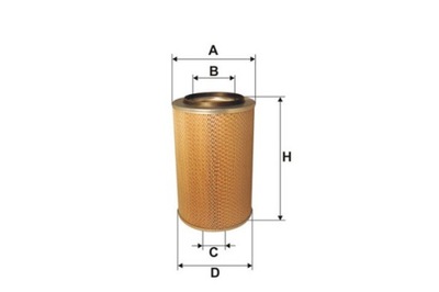 ФІЛЬТРON ФІЛЬТР ПОВІТРЯ KAMAZ 4308 43114 43118 43255 4326 43261 44108