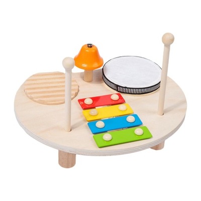 Montessori Music Instruments Toy Kids Drum Set for Baby for Gift Party Toys