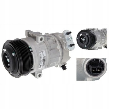 Компрессор кондиционера valeo fiat linea punto qubo фото №1