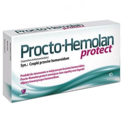 Procto-Hemolan Protect 10 szt. czopki