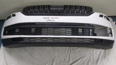Skoda kodiaq бампер передний омыватель фото №1