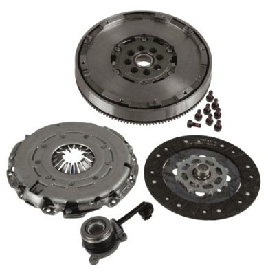 Оригінальні зчеплення + двомасовий маховик sachs 2290601182 фото №1