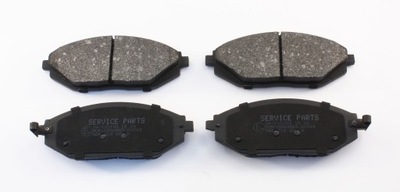 Гальмівні колодки передні chevrolet spark фото №1