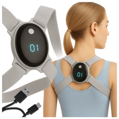 KOREKTOR WAD POSTAWY INTELIGENTNY PAJĄCZEK SZELKI USB NA PLECY KRĘGOSŁUP